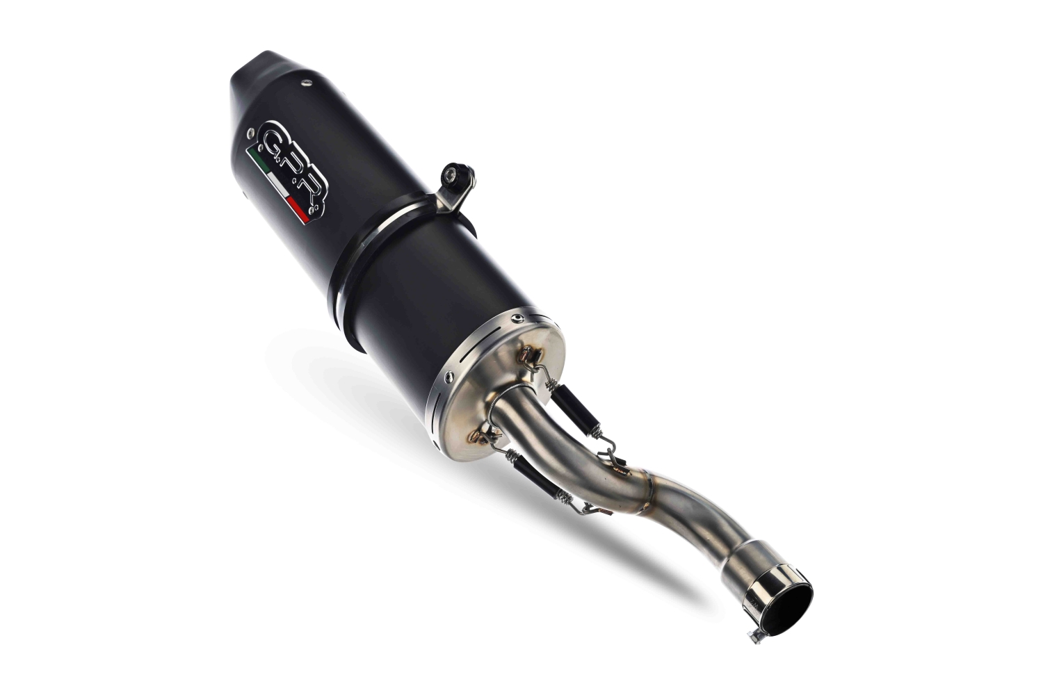 Pot echappement compatible avec Aprilia Sx 125 2018-2020, Furore Nero, Pot echappement racing,silencieux avec db killer et des tuyaux de liaison sans homologation 