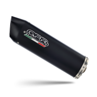 Pot echappement compatible avec Benelli Bn 125 2021-2024, Furore Evo4 Nero, Homologué et légal, système d'échappement complet avec catalyseur et db killer amovible 