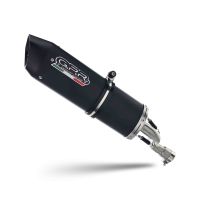 Pot echappement compatible avec Aprilia Rx 125 2018-2020, Furore Nero, Pot echappement racing,silencieux avec db killer et des tuyaux de liaison sans homologation 