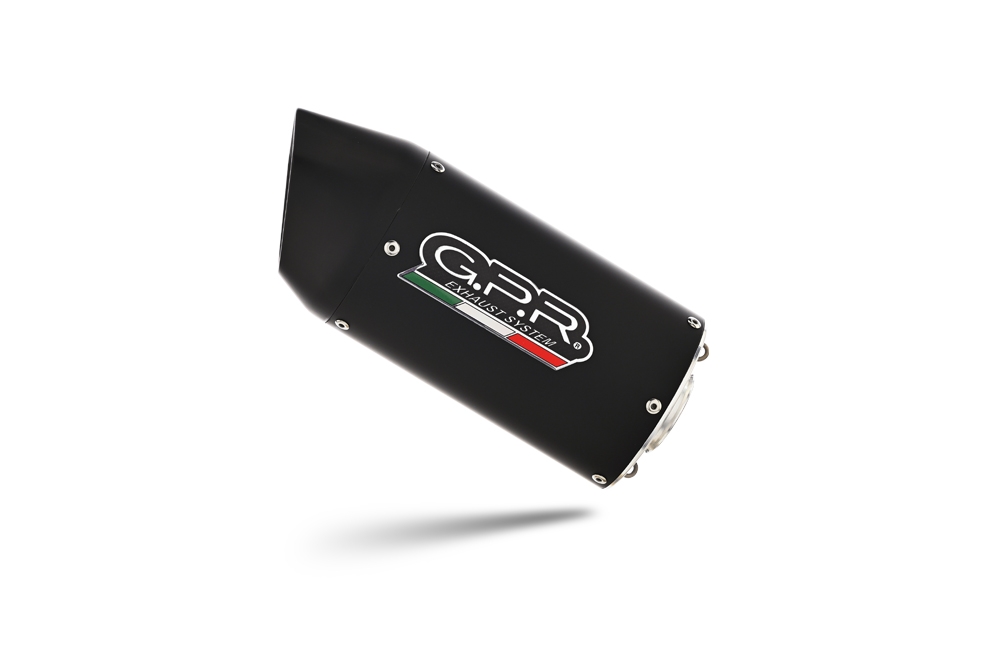 Pot echappement compatible avec Ktm Rc 125 2021-2024, Furore Evo4 Nero, Échappement légal, homologué,silencieux avec db killer amovible et tuyau de liaison spécifique 