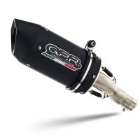 Pot echappement compatible avec Ktm Duke 125 2021-2023, Furore Evo4 Nero, Échappement légal, homologué,silencieux avec db killer amovible et tuyau de liaison spécifique 