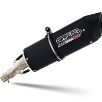 Pot echappement compatible avec Ktm Smc 690 R 2019-2020, Furore Evo4 Nero, Pot Échappement slip-on homologué, légal, avec db killer amovible, tuyau de liaison et catalyseur 