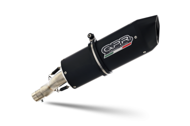 Pot echappement compatible avec Bmw R 1200 St -Rt 2003-2008, Furore Nero, Échappement légal, homologué,silencieux avec db killer amovible et tuyau de liaison spécifique 