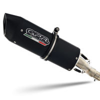 Pot echappement compatible avec Suzuki Gsx-R 1000 - 1000 R 2017-2020, Furore Nero, Pot échappement racing, avec les tuyaux de liaison, article sans homologation 