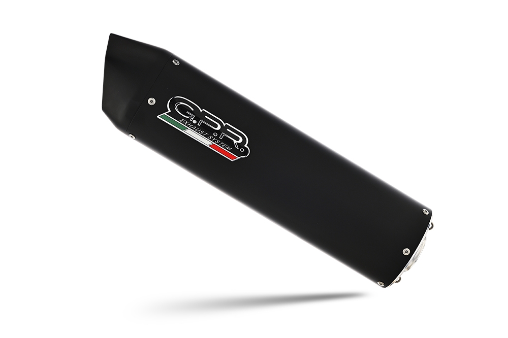Pot echappement compatible avec Honda Vfr 750 F 1994-1997, Furore Nero, Échappement légal, homologué,silencieux avec db killer amovible et tuyau de liaison spécifique 