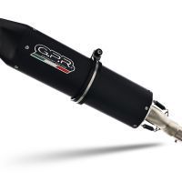 Pot echappement compatible avec Honda Vfr 750 F 1994-1997, Furore Nero, Échappement légal, homologué,silencieux avec db killer amovible et tuyau de liaison spécifique 