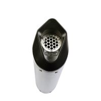 Pot echappement compatible avec Ktm Rc 125 2017-2020, Furore Evo4 Nero, Échappement légal, homologué,silencieux avec db killer amovible et tuyau de liaison spécifique 