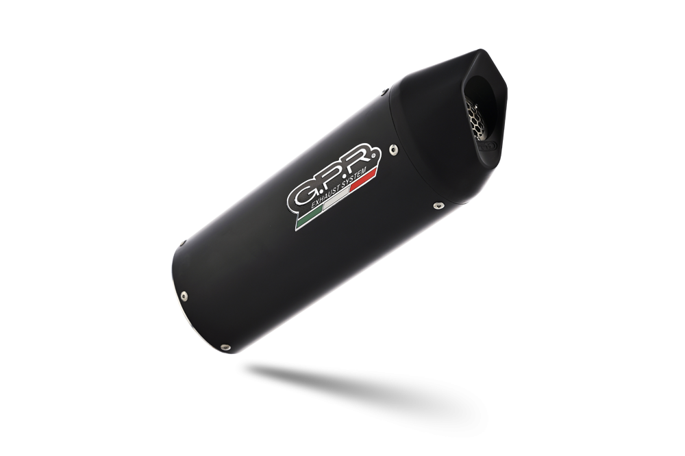 Pot echappement compatible avec Husqvarna Enduro 701 2017-2020, Furore Evo4 Nero, Échappement légal, homologué,silencieux avec catalyseur, db killer amovible et tuyau de liaison spécifique 