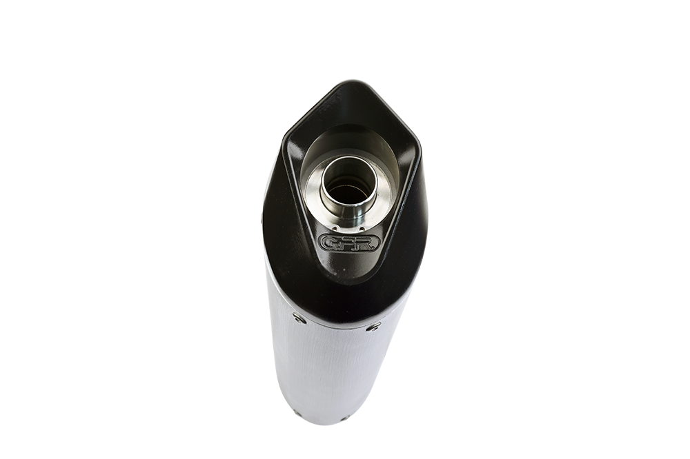 Pot echappement compatible avec Yamaha Yzf-R 125 2014-2016, Furore Nero, Homologué et légal, système d'échappement complet, avec db killer amovible 