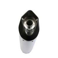 Pot echappement compatible avec Yamaha Yzf-R 125 2014-2016, Furore Nero, Homologué et légal, système d'échappement complet, avec db killer amovible 