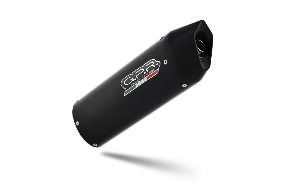 Pot echappement compatible avec Bmw R 1200 Gs -Adventure 2013-2013, Furore Nero, Homologué et légal, système d'échappement complet, avec db killer amovible 