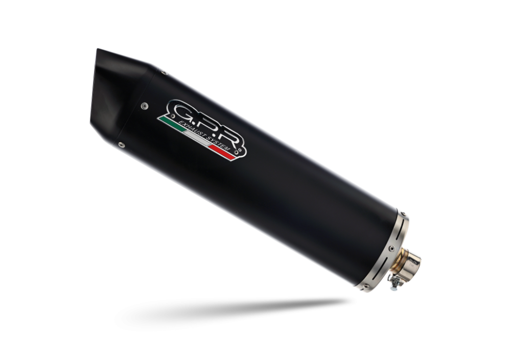 Pot echappement compatible avec Piaggio Vespa LX - LXV 125 2010-2014, FURORE NERO, Pot d'échappement complet racing, compris de collecteur et db killer amovible, sans homologation 