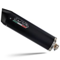 Pot echappement compatible avec Bmw G 310 R 2017-2021, Furore Nero, Pot d'échappement complet racing, compris de collecteur et db killer amovible, sans homologation 