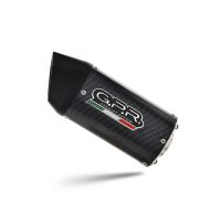 Pot echappement compatible avec Honda Crf 300 L - Rally 2021-2024, Furore Poppy, Pot echappement racing,silencieux avec db killer et des tuyaux de liaison sans homologation 