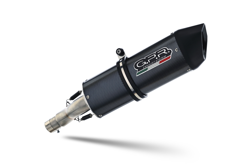 Pot echappement compatible avec Husqvarna Supermoto 701 2021-2024, Furore Evo4 Poppy, Échappement légal, homologué,silencieux avec catalyseur, db killer amovible et tuyau de liaison spécifique 