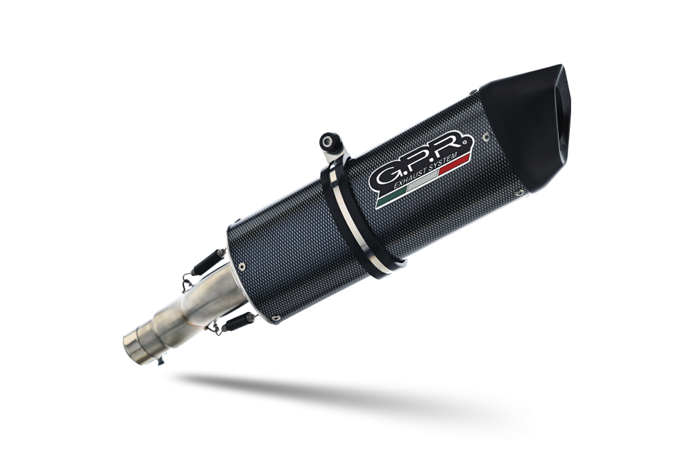 Pot echappement compatible avec Bmw R 1200 St -Rt 2003-2008, Furore Poppy, Échappement légal, homologué,silencieux avec db killer amovible et tuyau de liaison spécifique 