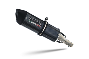 Pot echappement compatible avec Honda Nc 750 X - S Dct 2021-2023, Furore Evo4 Poppy, Échappement légal, homologué,silencieux avec db killer amovible et tuyau de liaison spécifique 