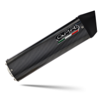 Pot echappement compatible avec Bmw K 1600 Gtl 2021-2025, Furore Evo4 Poppy, Paire de pot d'échappement homologuées, livrées avec db killer amovible et raccords spécifiques 