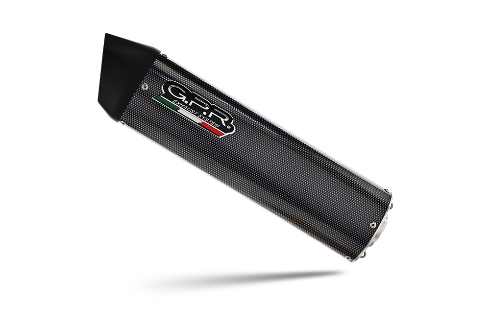 Pot echappement compatible avec Honda Cbr 900 Rr 1996-1999, Furore Poppy, Silencieux d'échappement, homologué, montage avec bride spécifique (bolt-on), avec db killer amovible 