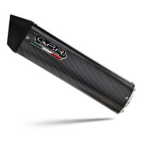 Pot echappement compatible avec Honda Cbr 900 Rr 1996-1999, Furore Poppy, Silencieux d'échappement, homologué, montage avec bride spécifique (bolt-on), avec db killer amovible 