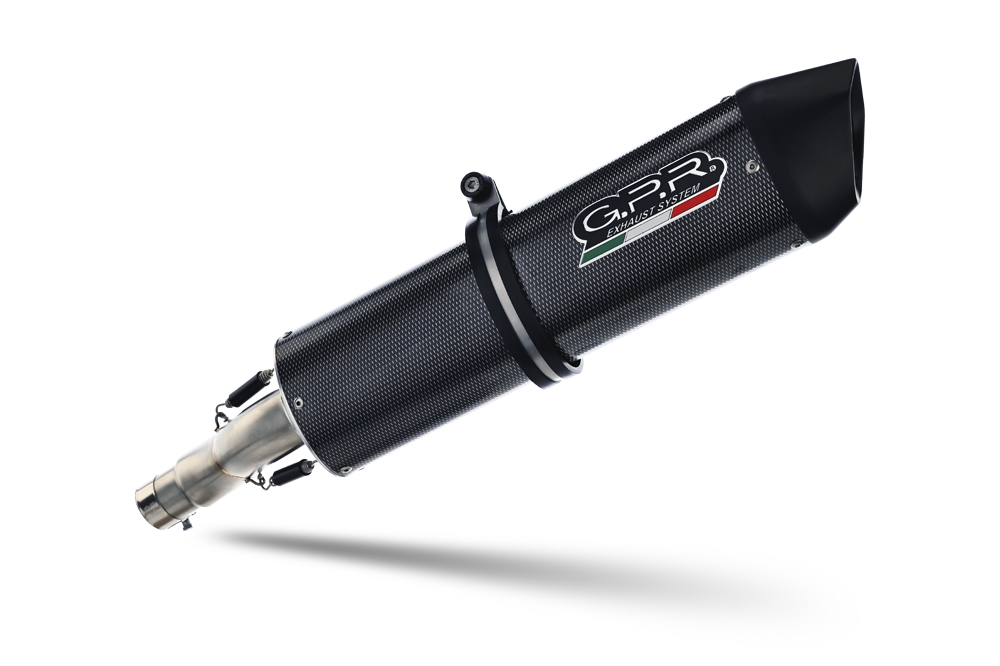 Pot echappement compatible avec Yamaha Xt 1200 Z Supertenere 2017-2020, Furore Evo4 Poppy, Échappement légal, homologué,silencieux avec db killer amovible et tuyau de liaison spécifique 