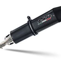 Pot echappement compatible avec Bmw G 650 Gs -Sertao 2010-2016, Furore Poppy, Échappement légal, homologué,silencieux avec db killer amovible et tuyau de liaison spécifique 