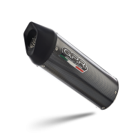 Pot echappement compatible avec Benelli Bn 125 2021-2024, Furore Evo4 Poppy, Homologué et légal, système d'échappement complet avec catalyseur et db killer amovible 