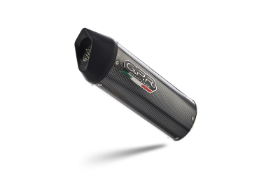Pot echappement compatible avec Bmw G 310 Gs 2022-2024, Furore Evo4 Poppy, Homologué et légal, système d'échappement complet avec catalyseur et db killer amovible 