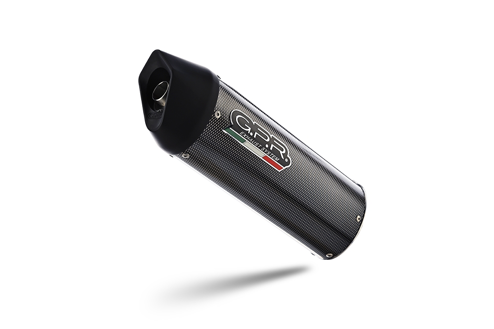 Pot echappement compatible avec Kawasaki Versys 650 2006-2014, Furore Poppy, Pot Échappement slip-on homologué, légal, avec db killer amovible, tuyau de liaison et catalyseur 