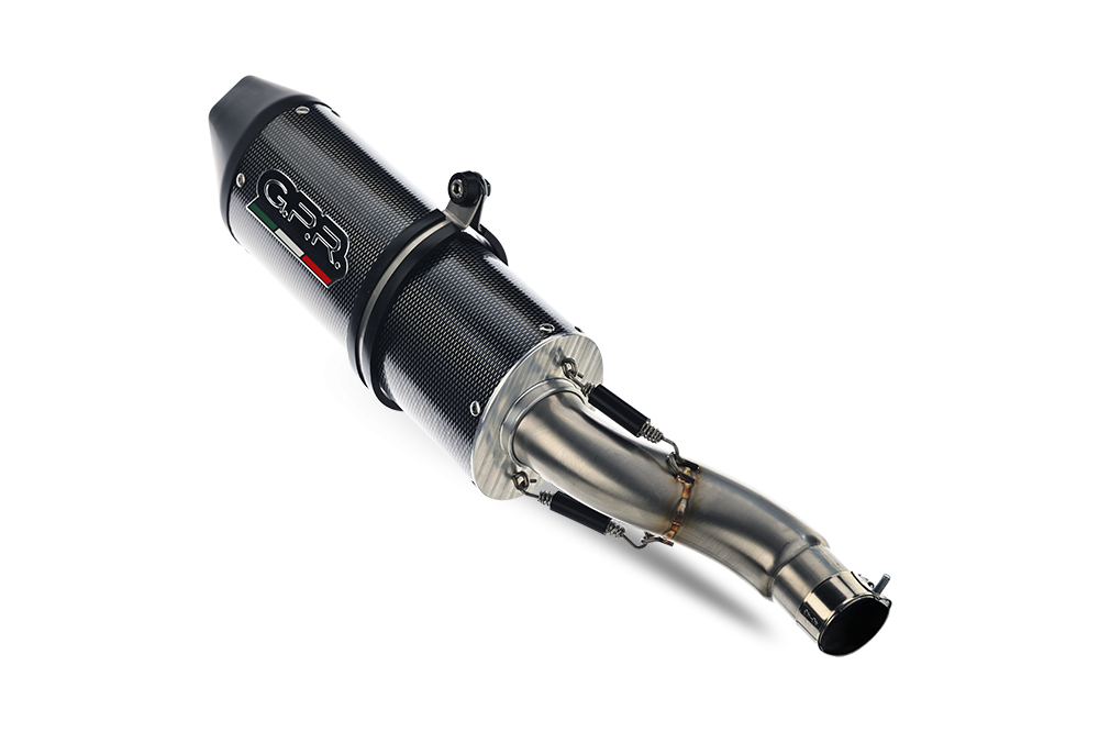 Pot echappement compatible avec Ducati Super Sport 800 S 2002-2007, Furore Poppy, Paire de pot d'échappement homologuées, livrées avec db killer amovible, catalyseurs et raccords spécifiques 