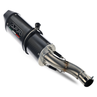 Pot echappement compatible avec Ducati Super Sport 800 S 2002-2007, Furore Poppy, Paire de pot d'échappement homologuées, livrées avec db killer amovible, catalyseurs et raccords spécifiques 