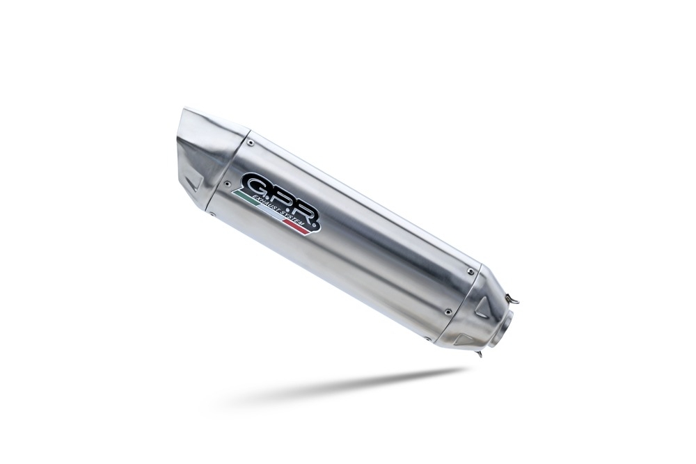 GPR pot echappement compatible avec  Honda Cb 1300 2003-2012, Furore-X Inox, Échappement légal, homologué,silencieux avec db killer amovible et tuyau de liaison spécifique 
