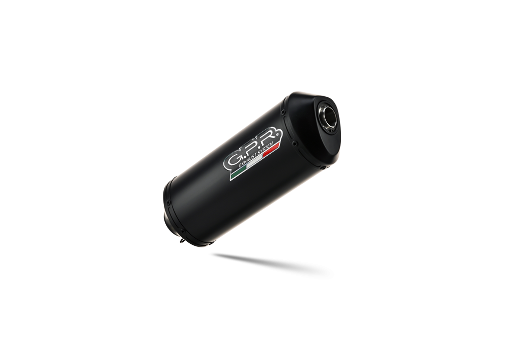 Pot echappement compatible avec Moto Guzzi Stelvio 1200 4V 2008-2010, Ghisa , Échappement légal, homologué,silencieux avec db killer amovible et tuyau de liaison spécifique 