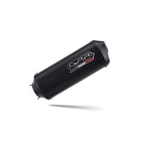 Pot echappement compatible avec Moto Guzzi Stelvio 1200 4V 2008-2010, Ghisa , Pot Échappement slip-on homologué, légal, avec db killer amovible, tuyau de liaison et catalyseur 