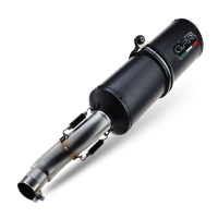 Pot echappement compatible avec Bmw R 1150 Rt 2000-2006, Ghisa , Échappement légal, homologué,silencieux avec db killer amovible et tuyau de liaison spécifique 