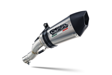 Pot echappement compatible avec Bmw R Nine-T 1200 -Pure -Racer -Scrambler -Urban G-S 2013-2016, Gpe Ann. titanium, Échappement légal, homologué,silencieux avec db killer amovible et tuyau de liaison spécifique 