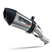 Pot echappement compatible avec Yamaha Yzf-R3 2018-2020, GP Evo4 Titanium, Échappement légal, homologué,silencieux avec db killer amovible et tuyau de liaison spécifique 