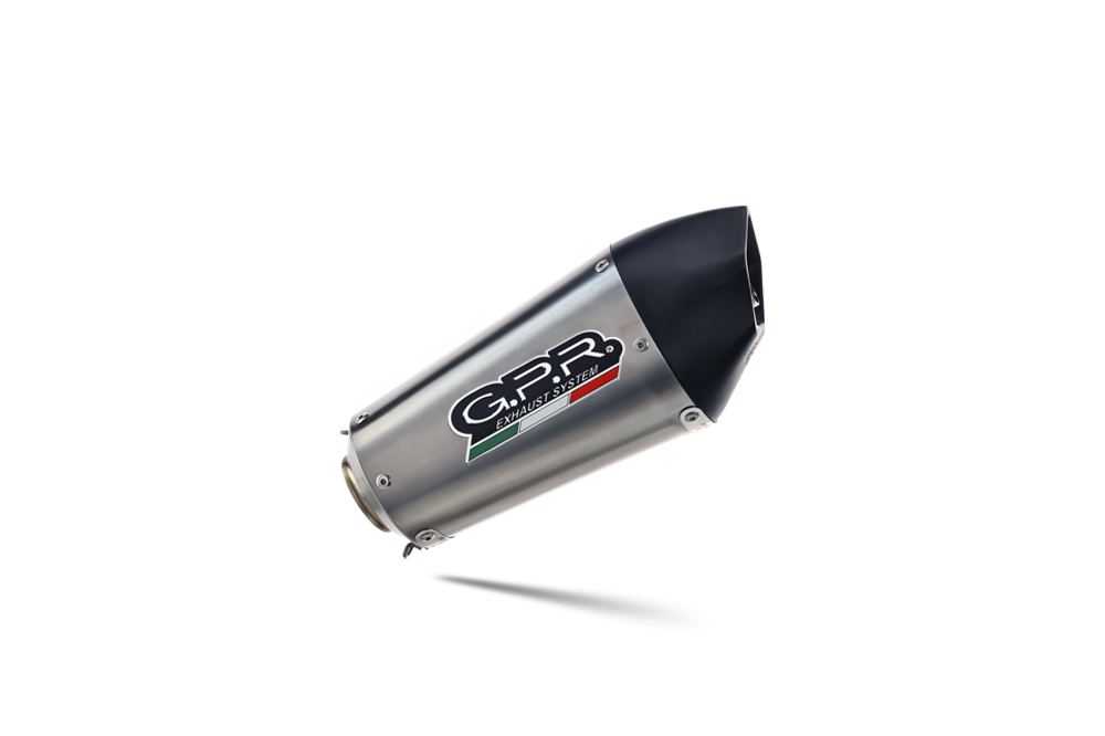Pot echappement compatible avec Bmw R Nine-T 1200 -Pure -Racer -Scrambler -Urban G-S 2013-2016, Gpe Ann. titanium, Échappement légal, homologué,silencieux avec db killer amovible et tuyau de liaison spécifique 