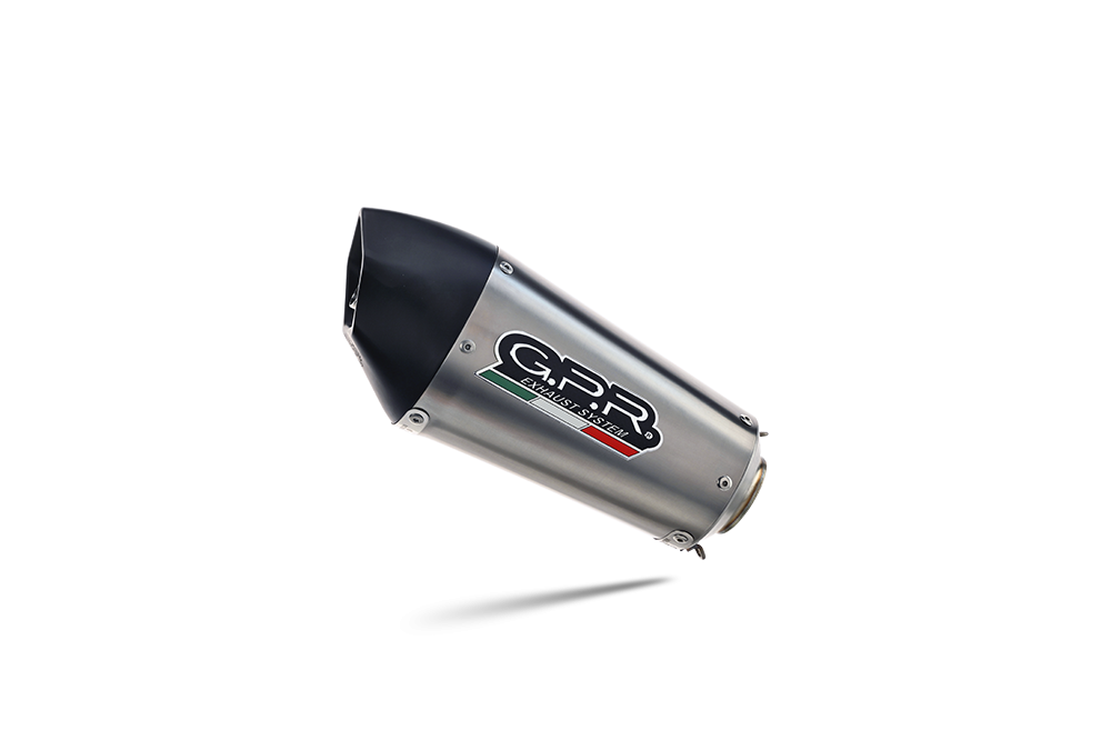 Pot echappement compatible avec Kawasaki Z 900 2017-2019, M3 Black Titanium, Pot echappement racing, ligne complet, fourni avec collecteur spécifique, article sans homologation 