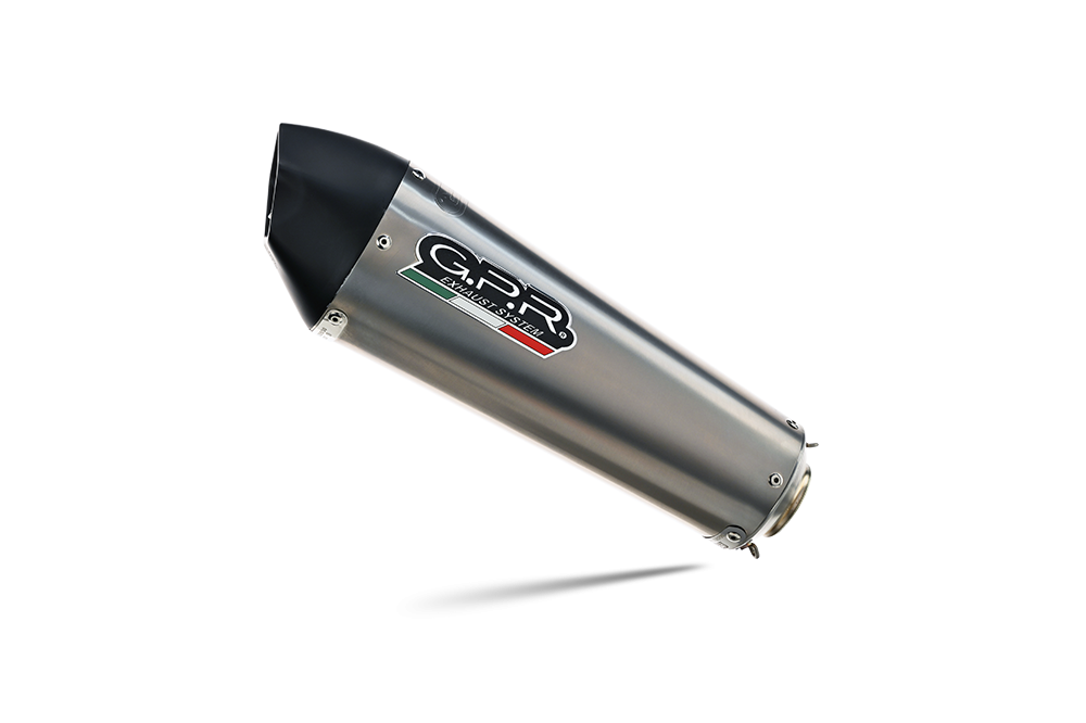 Pot echappement compatible avec Kawasaki Z 750 - S 2004-2006, Gpe Ann. titanium, Échappement légal, homologué,silencieux avec db killer amovible et tuyau de liaison spécifique 