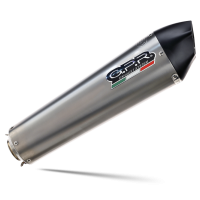 Pot echappement compatible avec Derbi Mulhacén 659 2005-2011, Gpe Ann. titanium, Échappement légal, homologué,silencieux avec db killer amovible et tuyau de liaison spécifique 