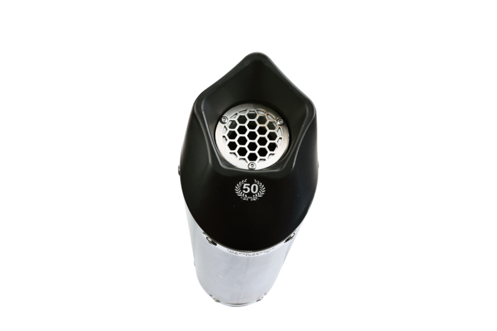 Pot echappement compatible avec Kawasaki Ninja 400 2018-2022, GP Evo4 Titanium, Échappement légal, homologué,silencieux avec db killer amovible et tuyau de liaison spécifique 