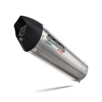 Pot echappement compatible avec Kawasaki Ninja 400 2018-2022, GP Evo4 Titanium, Échappement légal, homologué,silencieux avec db killer amovible et tuyau de liaison spécifique 