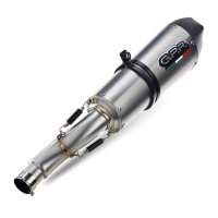 Pot echappement compatible avec Bmw R Nine-T 1200 -Pure -Racer -Scrambler -Urban G-S 2013-2016, Gpe Ann. titanium, Échappement légal, homologué,silencieux avec db killer amovible et tuyau de liaison spécifique 
