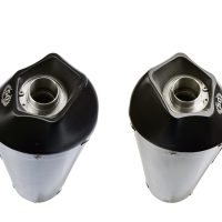 Pot echappement compatible avec Yamaha Yzf 1000 R1 2009-2014, Gpe Ann. titanium, Paire de pot d'échappement homologuées, livrées avec db killer amovible et raccords spécifiques 