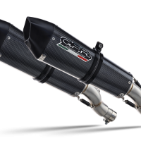 Pot echappement compatible avec Ducati Monster 750 1996-2003, Gpe Ann. Poppy, Paire de pot d'échappement homologuées, livrées avec db killer amovible et raccords spécifiques 