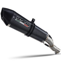 Pot echappement compatible avec Cf Moto 300 NK 2022-2024, GP Evo4 Poppy, Homologué et légal, système d'échappement complet avec catalyseur et db killer amovible 