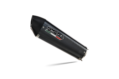 Pot echappement compatible avec Honda Cbr 125 R 2004-2010, Gpe Ann. Poppy, Silencieux d'échappement, homologué, montage avec bride spécifique (bolt-on), avec db killer amovible 