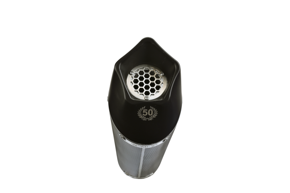 Pot echappement compatible avec Yamaha Tenere 700 2019-2020, GP Evo4 Poppy, Échappement légal, homologué,silencieux avec db killer amovible et tuyau de liaison spécifique 