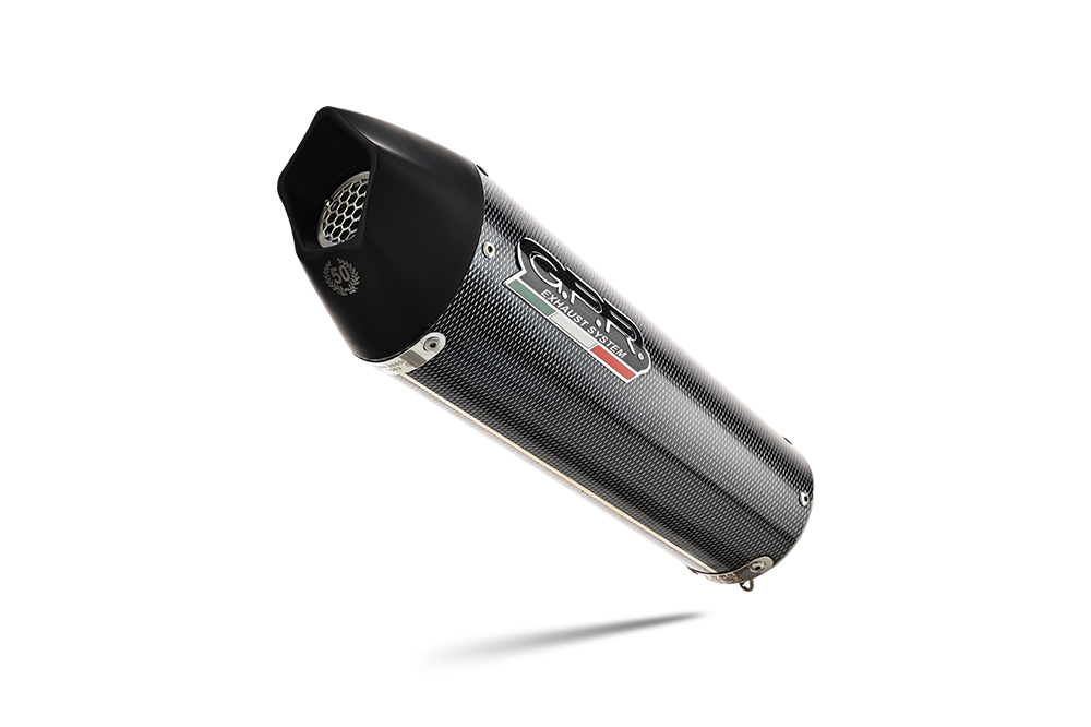 Pot echappement compatible avec Suzuki Gsx-S 1000 F 2021-2025, GP Evo4 Poppy, Échappement légal, homologué,silencieux avec db killer amovible et tuyau de liaison spécifique 